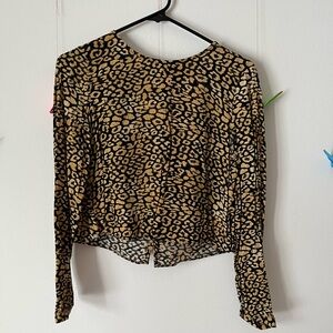 Leopard print long sleeve